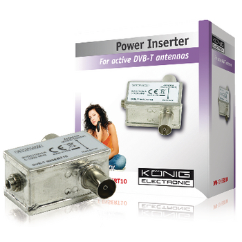 DVB-T INSERT10 Catv power inserter 5 v Verpakking foto